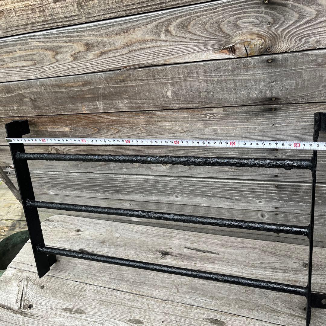 ヴィンテージ重厚なアイアン格子