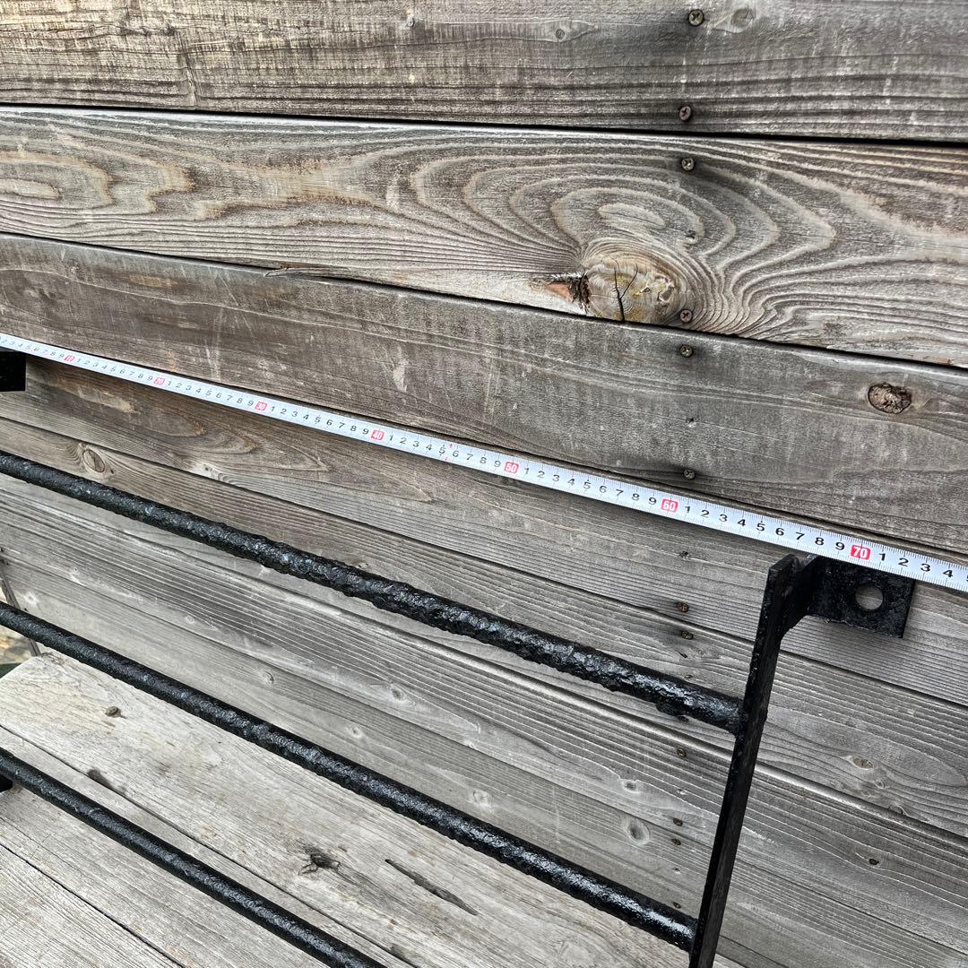 ヴィンテージ重厚なアイアン格子