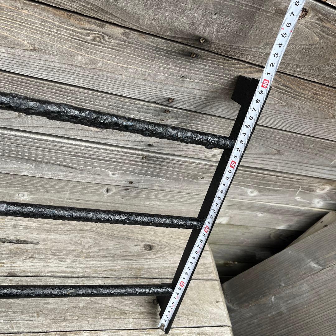 ヴィンテージ重厚なアイアン格子