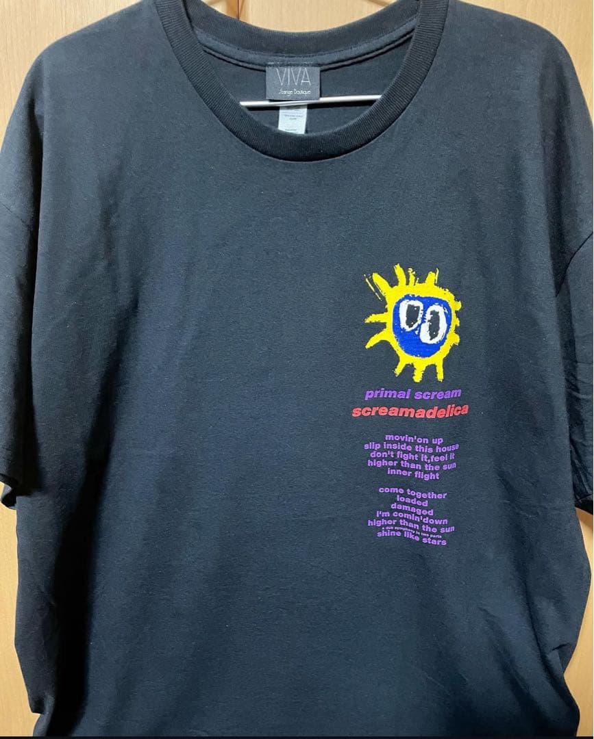 Primal Scream VIVA Screamadelica Tシャツ XL