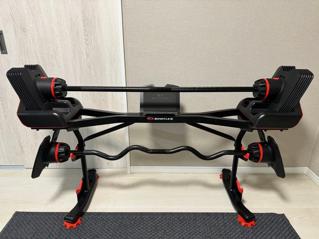 BOWFLEX 可変式バーベルスタンドセット
