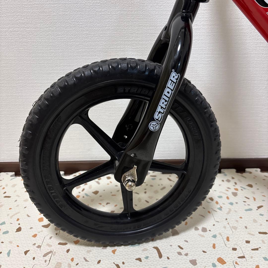 ご確認お願いいたします。ストライダー　スポーツモデル　12インチ　レッド　赤