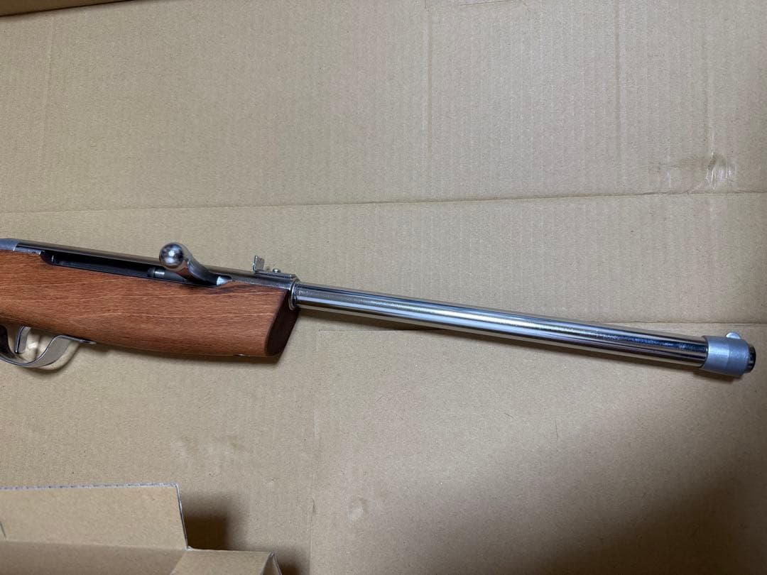 ナカヤ　シルバー　射的銃　美品