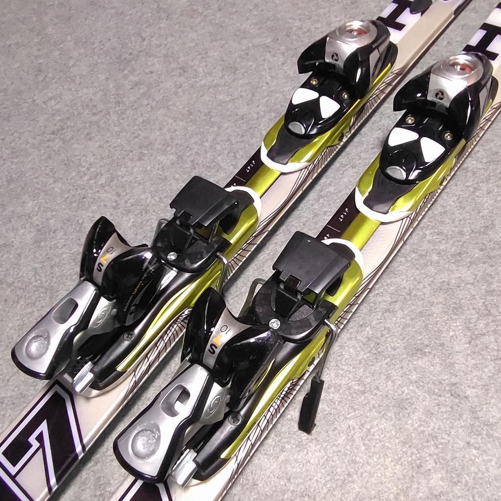 スキー SALOMON ストック 125cm ケース セット 【0002】