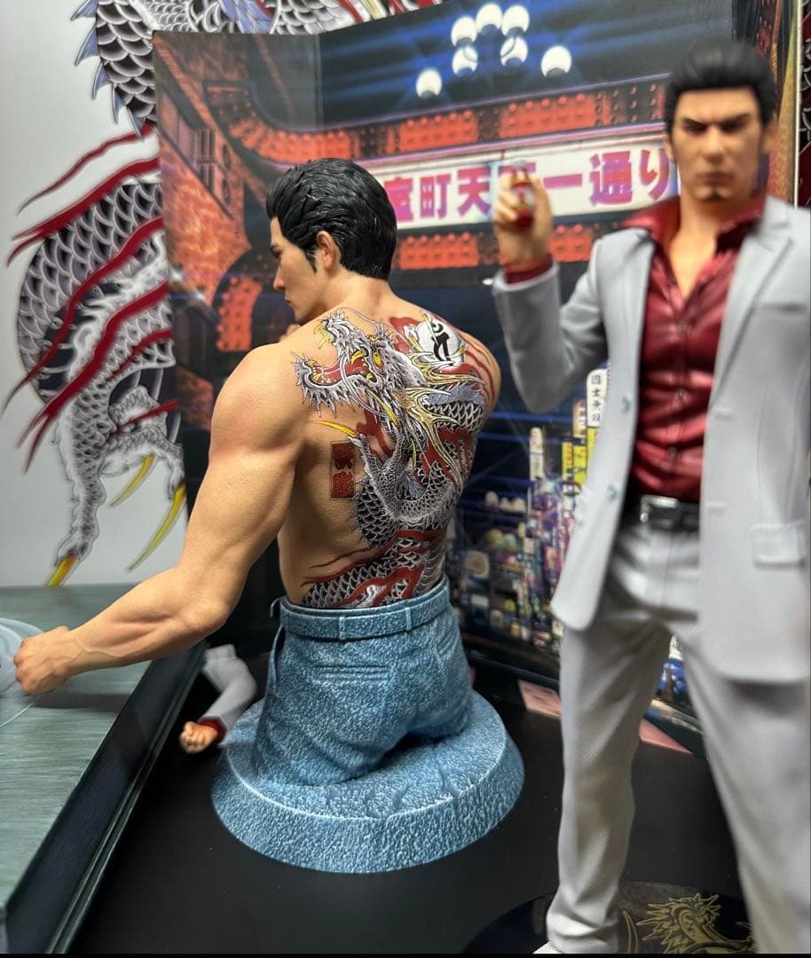 龍が如く CHOCOBO 桐生一馬 フィギュア