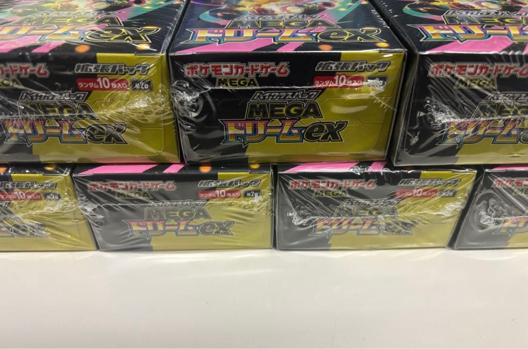 ポケモンカードゲーム MEGAドリームex 7BOX シュリンク付