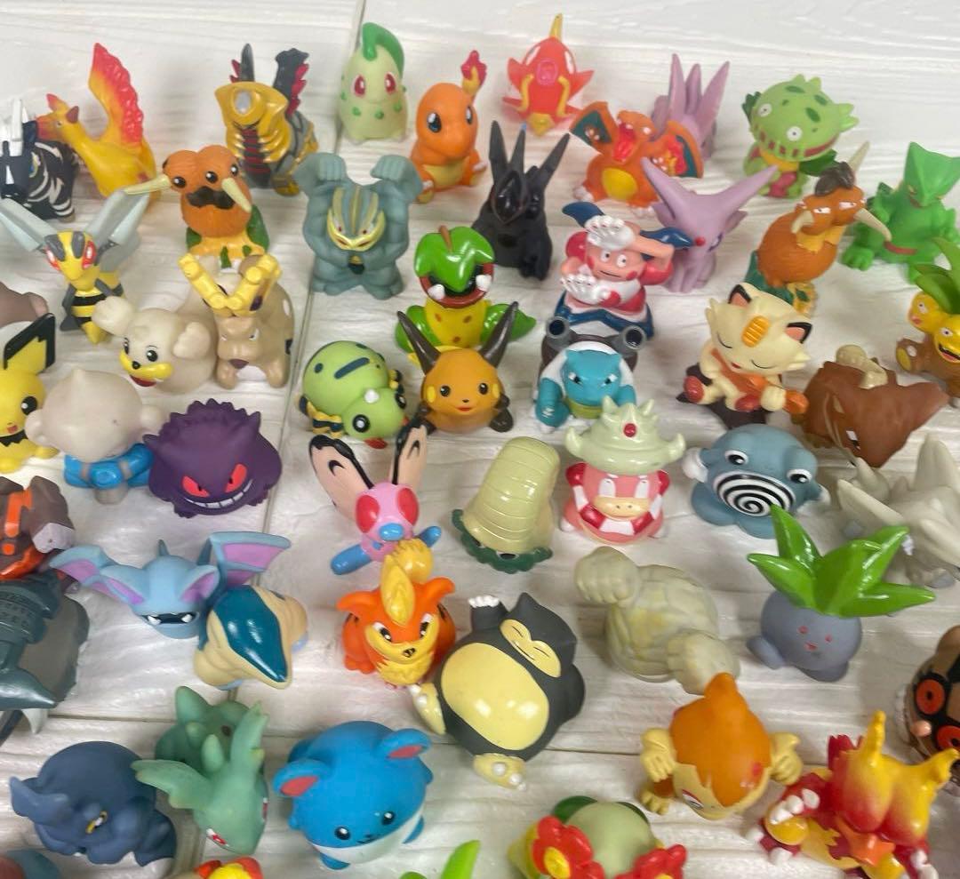 ポケットモンスター　ポケモン　フィギュア 指人形　150個まとめ売り クリア付き