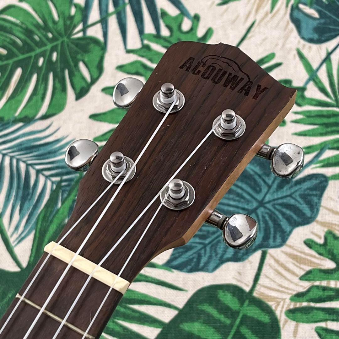 【入門セット】葡萄細工のローズウッド製ソプラノ・ウクレレ【ウクレレ専門店】