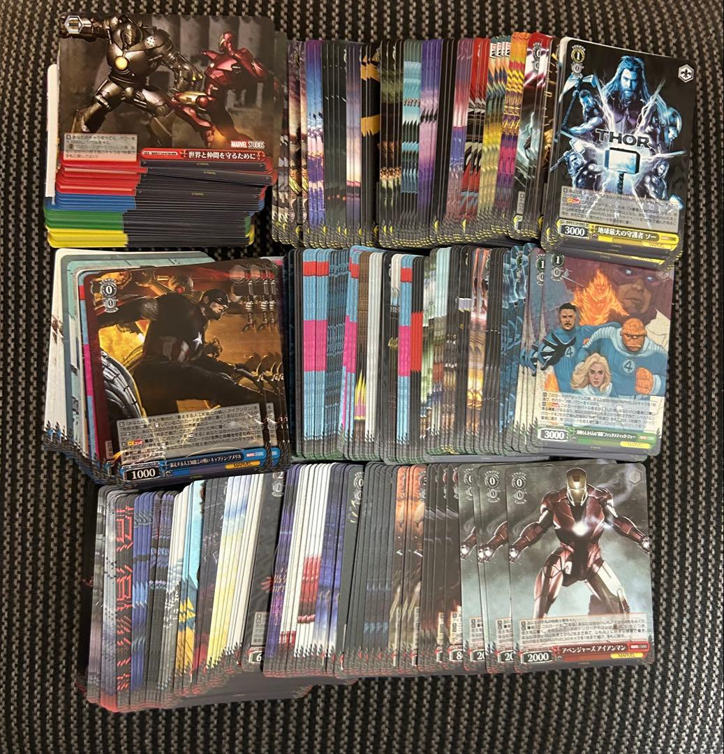 ヴァイスシュヴァルツmarvel vol.3 SR、RRR以下4コン　全100種