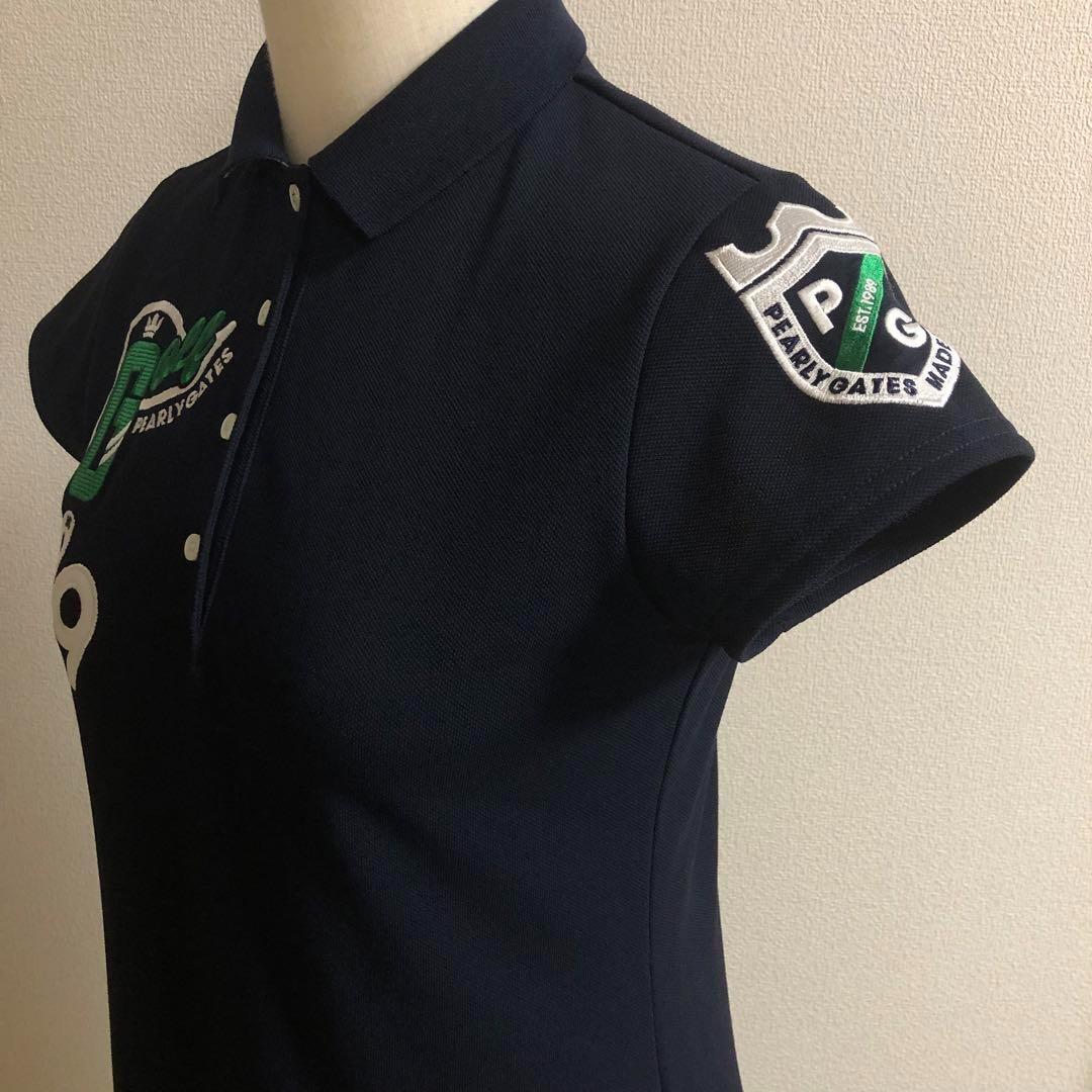 パーリーゲイツ ワンピース ウェア 日本製 ネイビー サイズ0