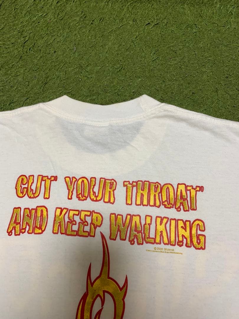 Slipknot ロゴ Tシャツ ホワイト