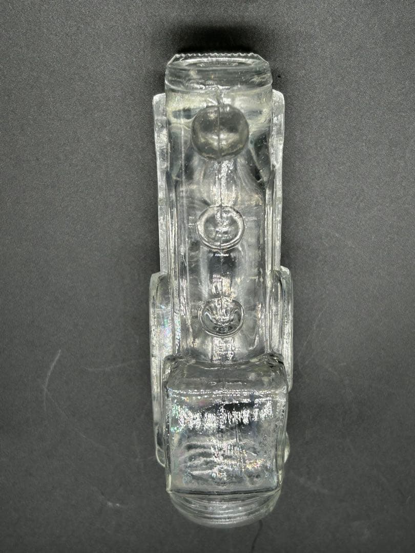 汽車型　金平糖瓶　レトロ瓶　ガラス