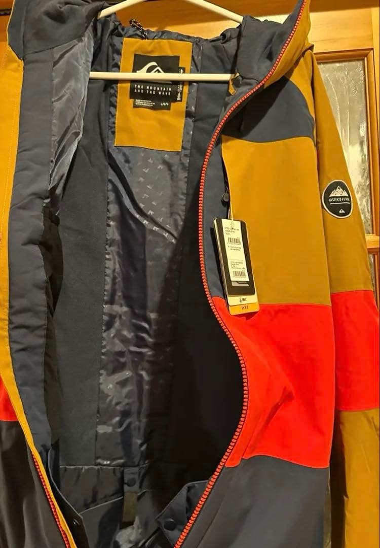 LサイズQUICKSILVER SYCAMORE JKスノーボード　ジャケット