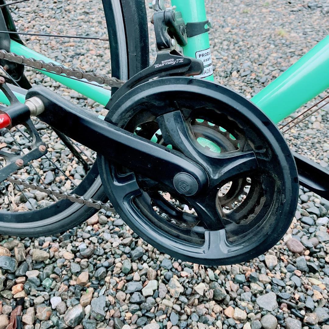 埼玉県上尾市引取り】クロスバイク　あさひ　SR700S　ROOTS　L21