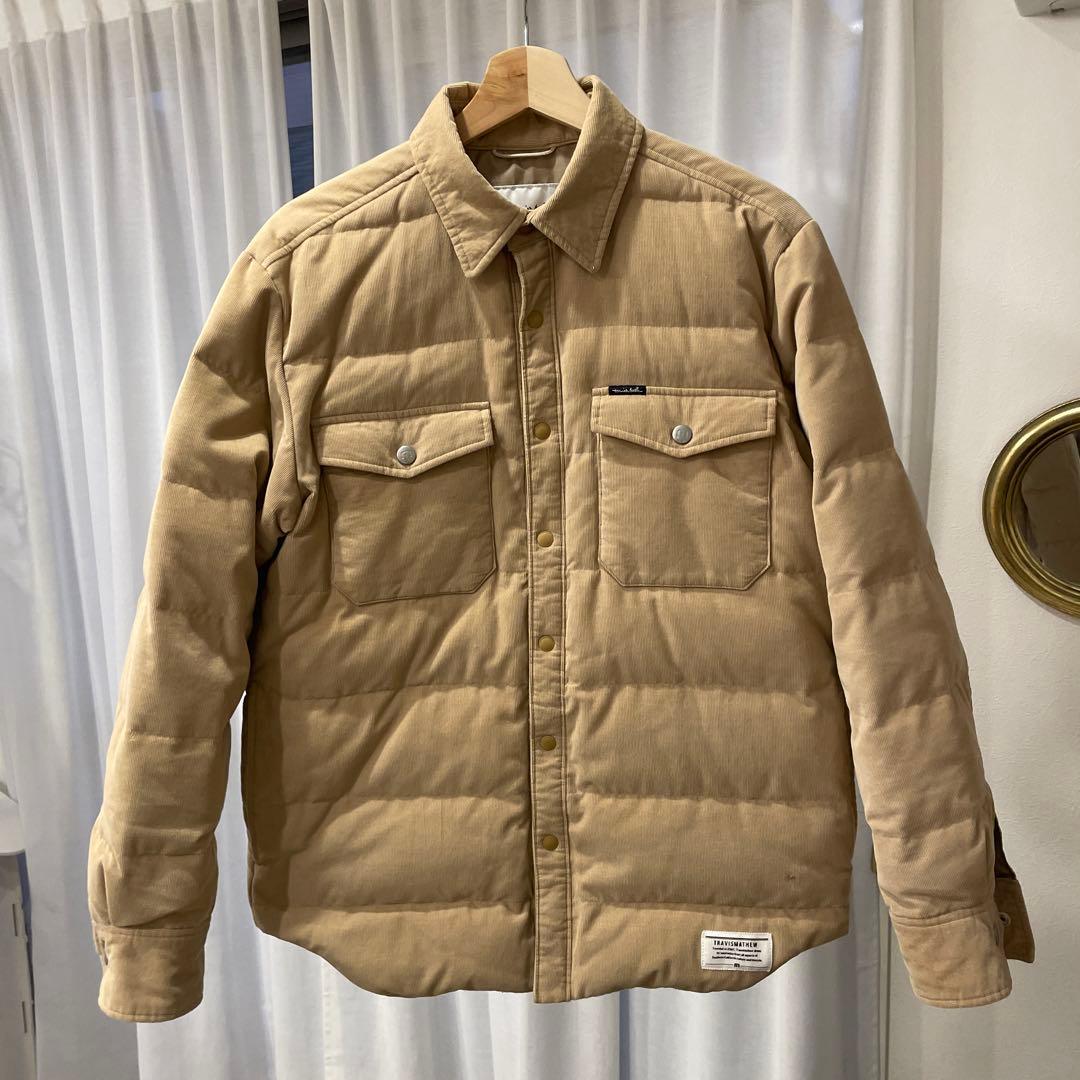 トラヴィスマシュー　コーデュロイ　シャツダウンジャケット　M