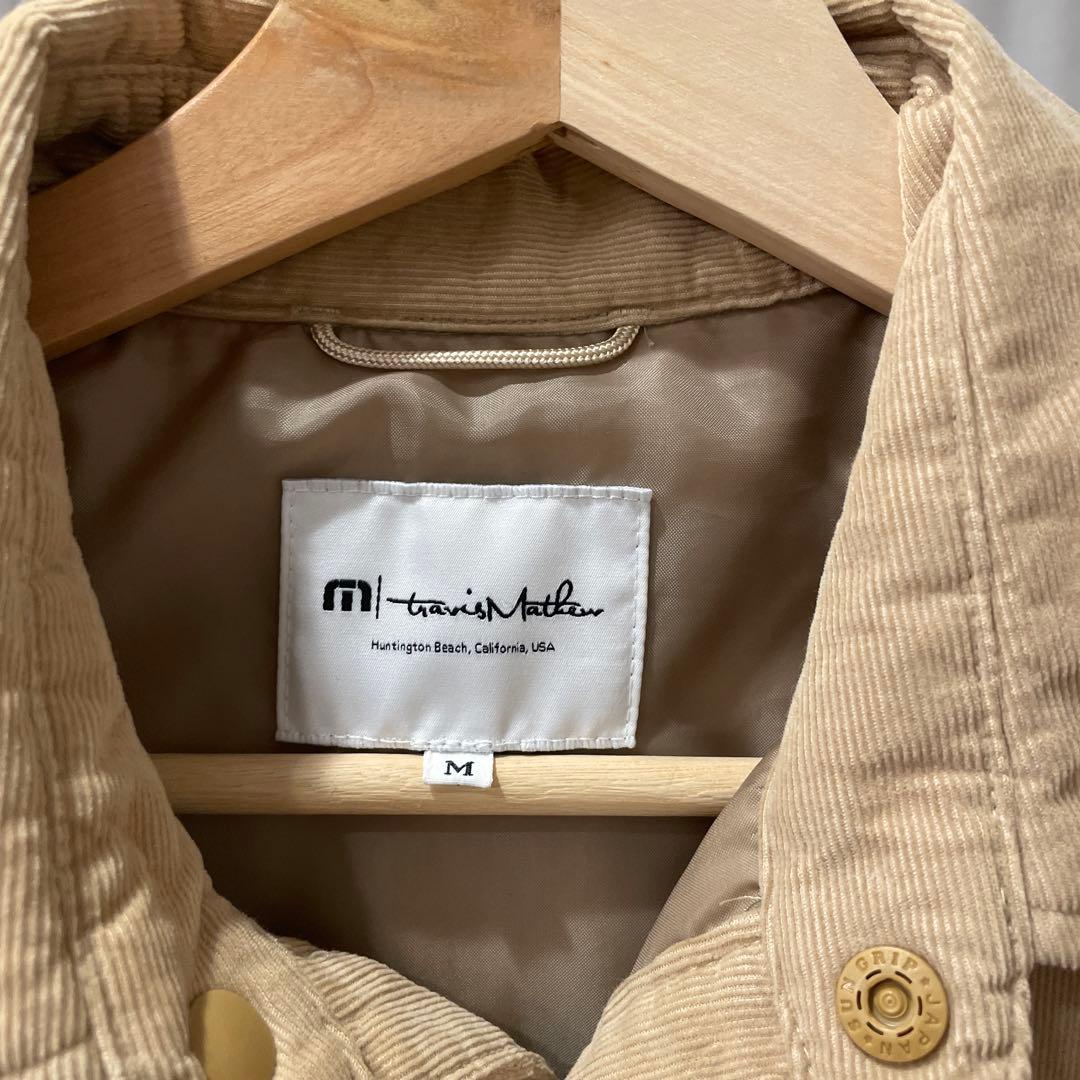 トラヴィスマシュー　コーデュロイ　シャツダウンジャケット　M
