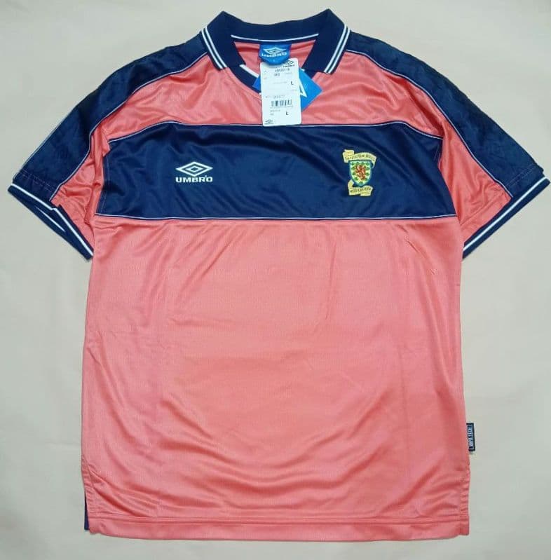 【未使用】UMBRO スコットランド代表98/99シャツLサイズ
