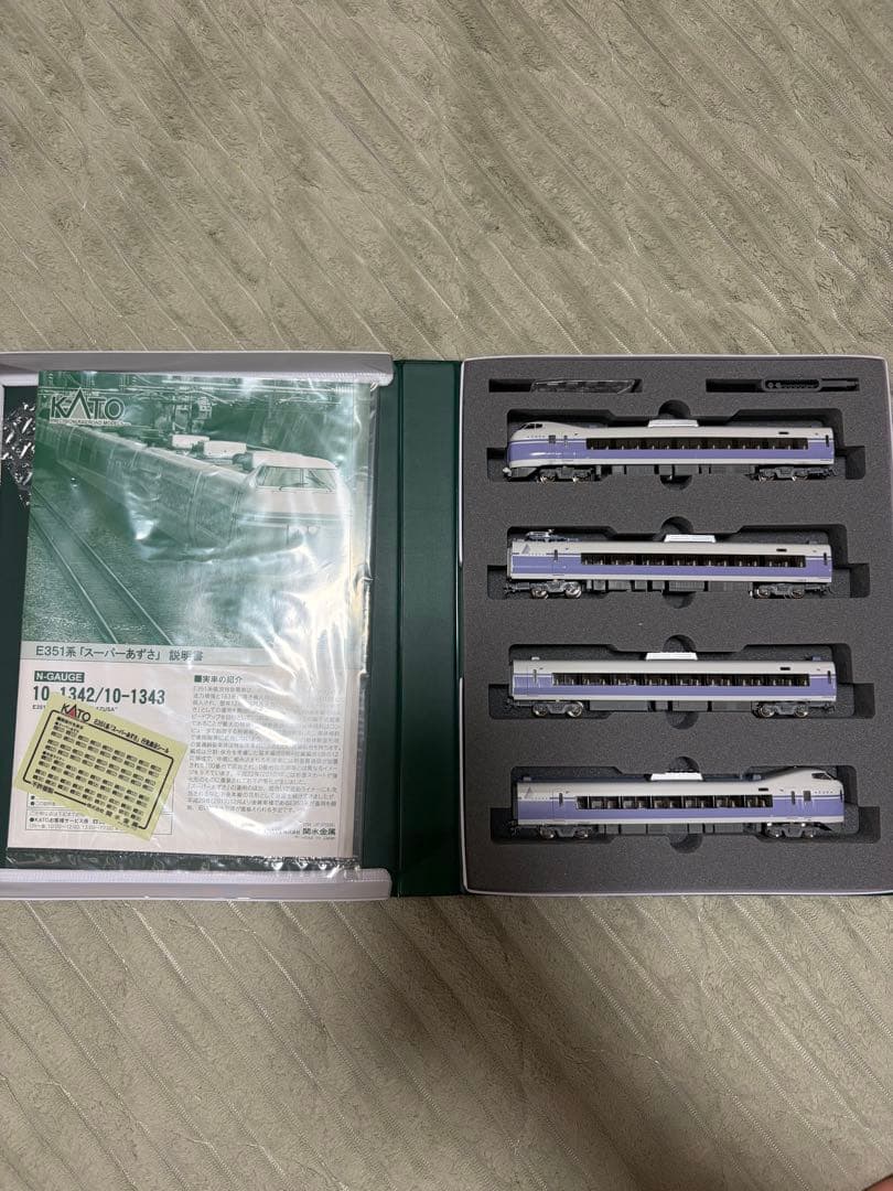 新品 KATO E351系 スーパーあずさ 4両編成セット
