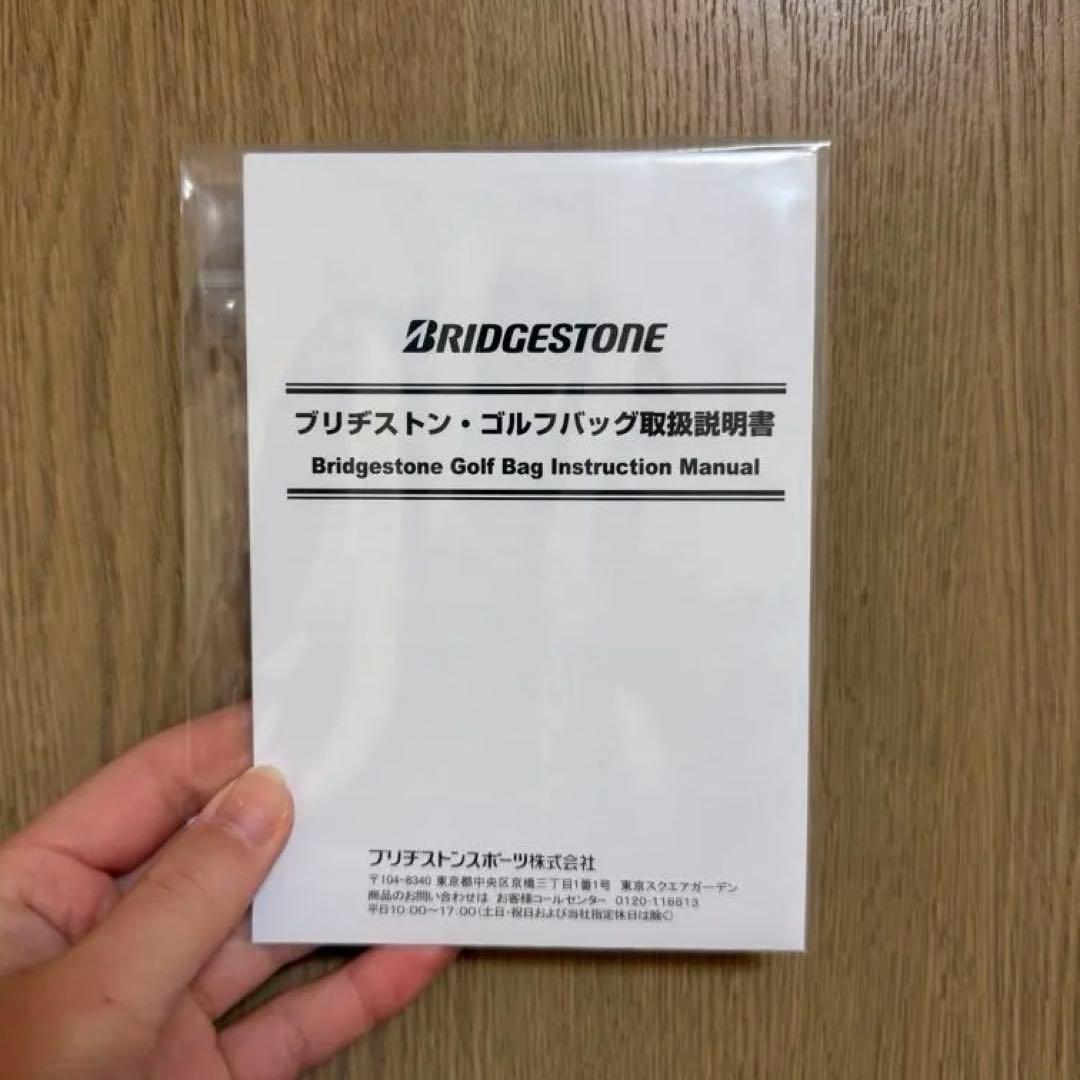 BRIDGESTONE GOLF ゴルフバッグ ホワイト/ピンク