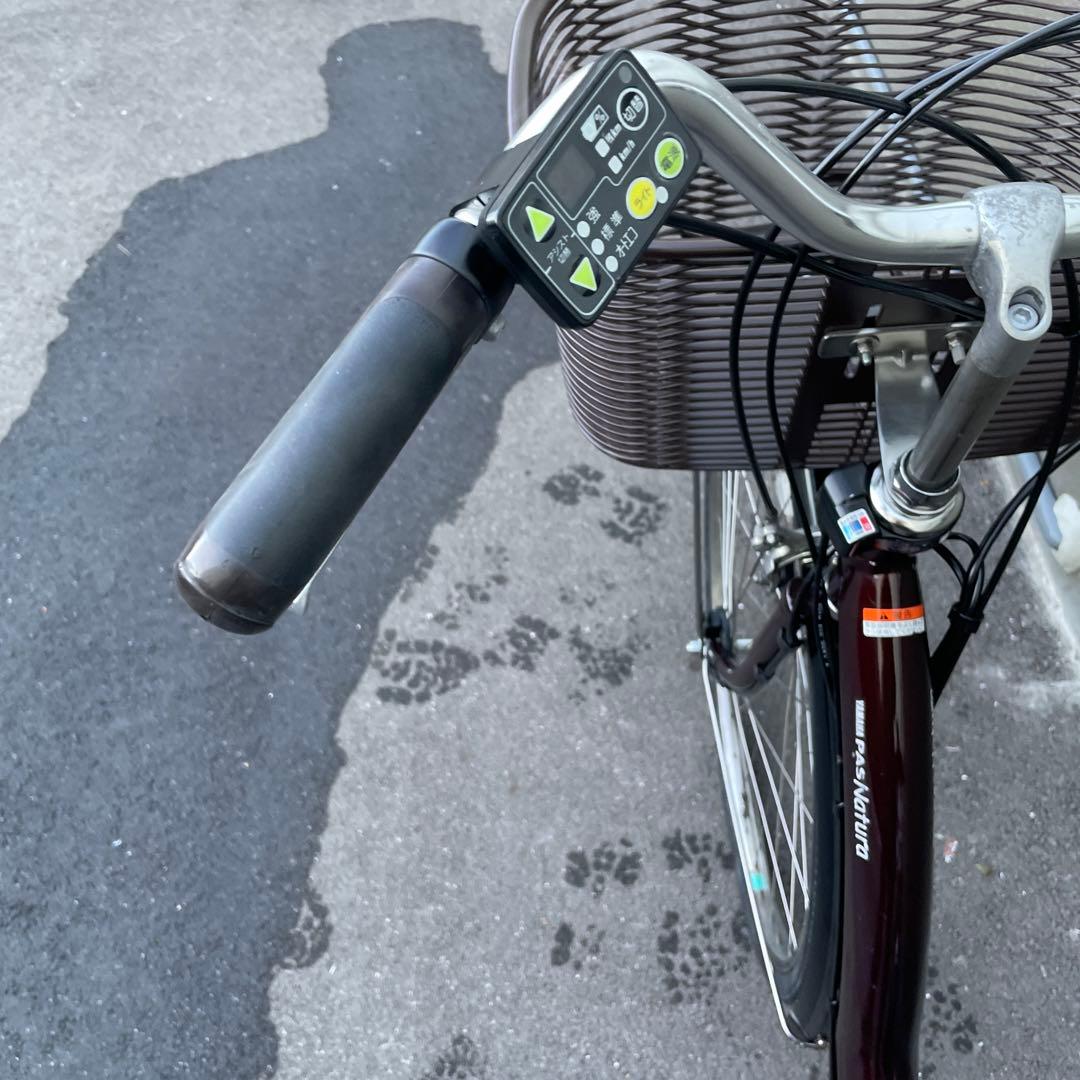 ヤマハ電動アシスト自転車ブラウン