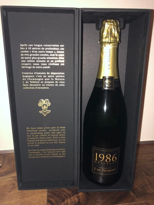 プレミアムシャンパン 1986 ジ ド テルモン　希少　プレゼント