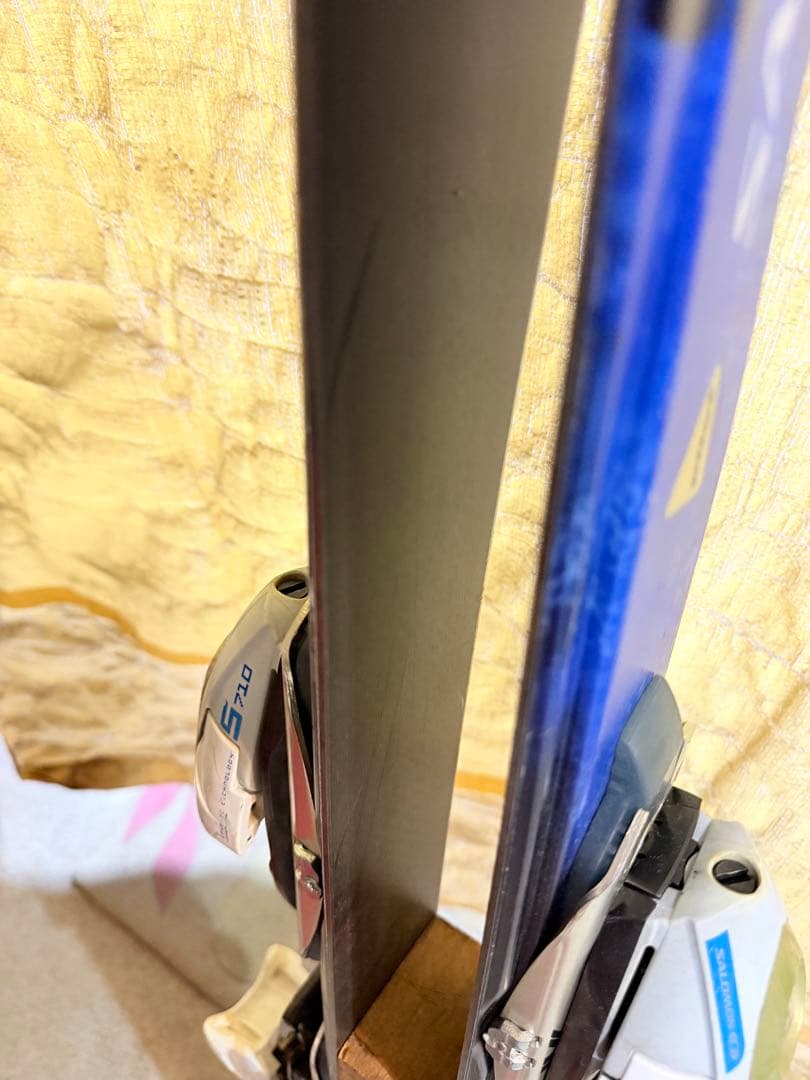 SALOMON SCREAMER スキー 青　145センチ送料込み