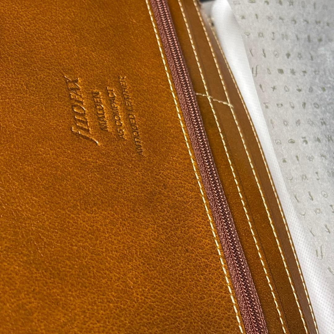 【新品】希少 ファイロファックス マルデン A5 コンパクト 15mmリング