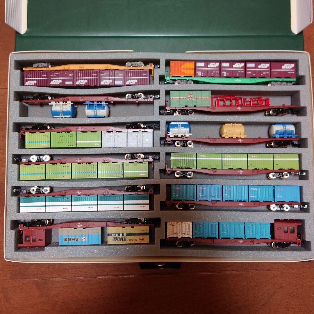 Nゲージ コンテナ貨物12両セット