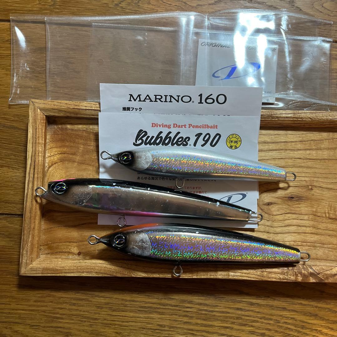 D-CLAW トップ ルアー 3個セット