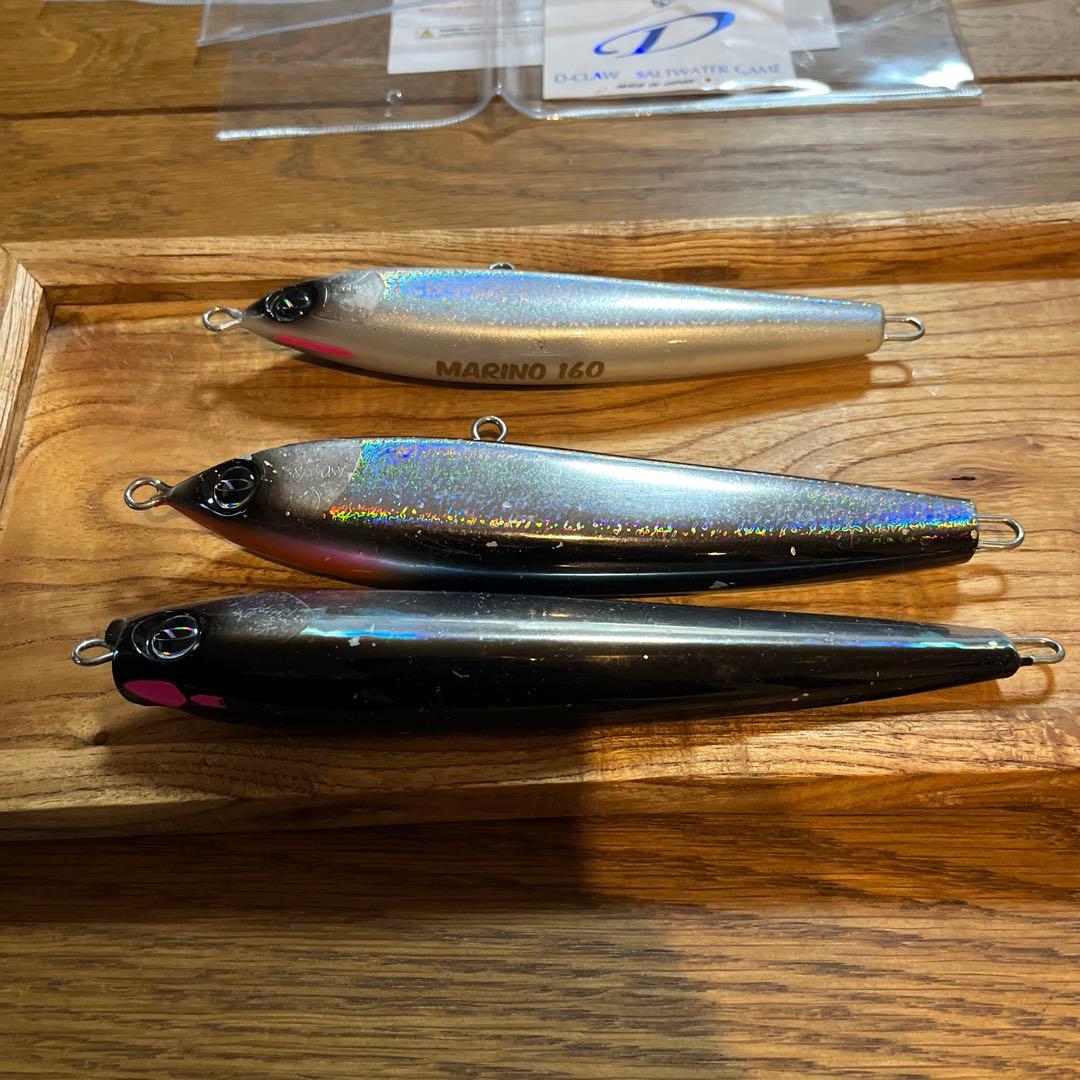 D-CLAW トップ ルアー 3個セット