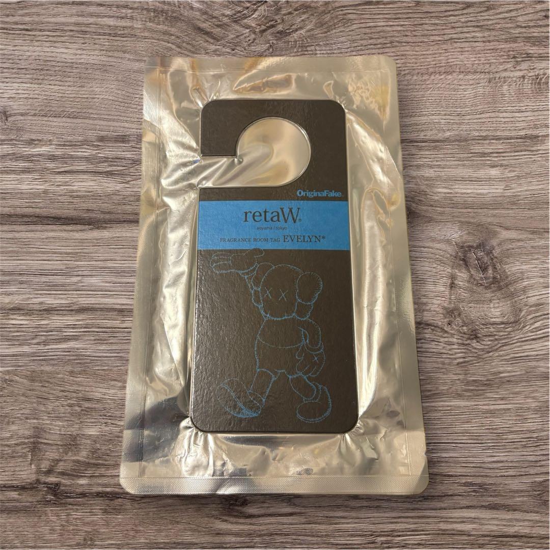非売品 originalfake retaW kaws ルームタグ FW2012