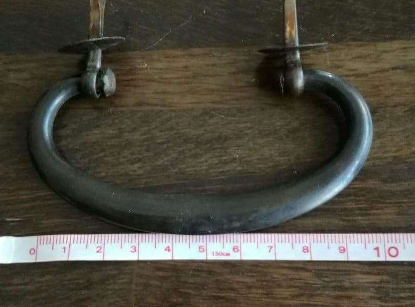 和箪笥桐だんすの取っ手　飾り金具　金属工芸　和骨董　アンティーク