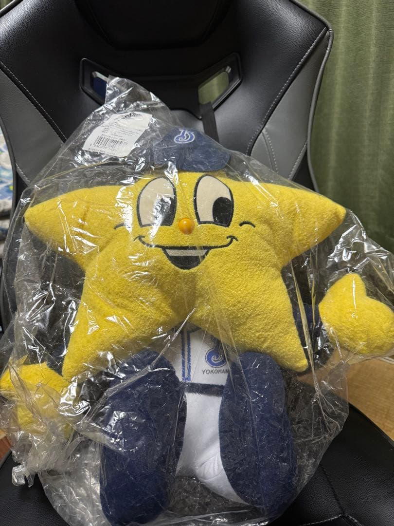 横浜ベイスターズ(横浜DeNAベイスターズ) ホッシー　ぬいぐるみ 特大サイズ