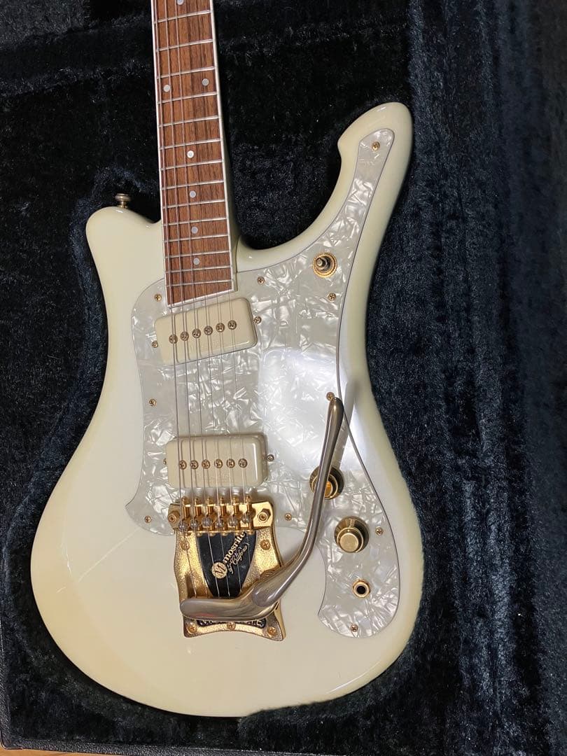 美品！JapanモズライトBLUE light custom純正ハードケース付き