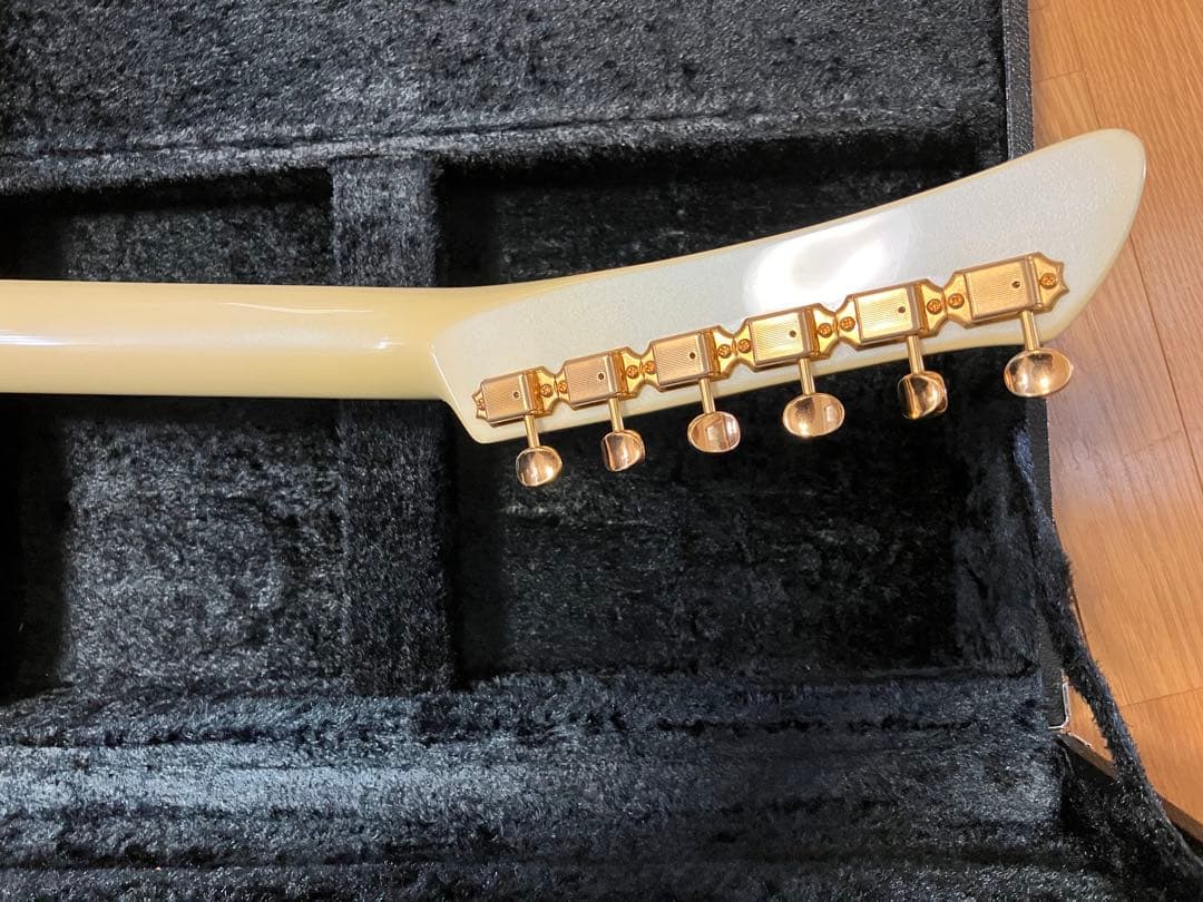 美品！JapanモズライトBLUE light custom純正ハードケース付き