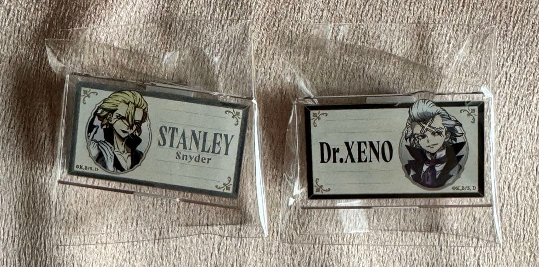 Dr.STONE スタンリー ゼノ アクリルスタンド 特典 まとめ売り ロフト