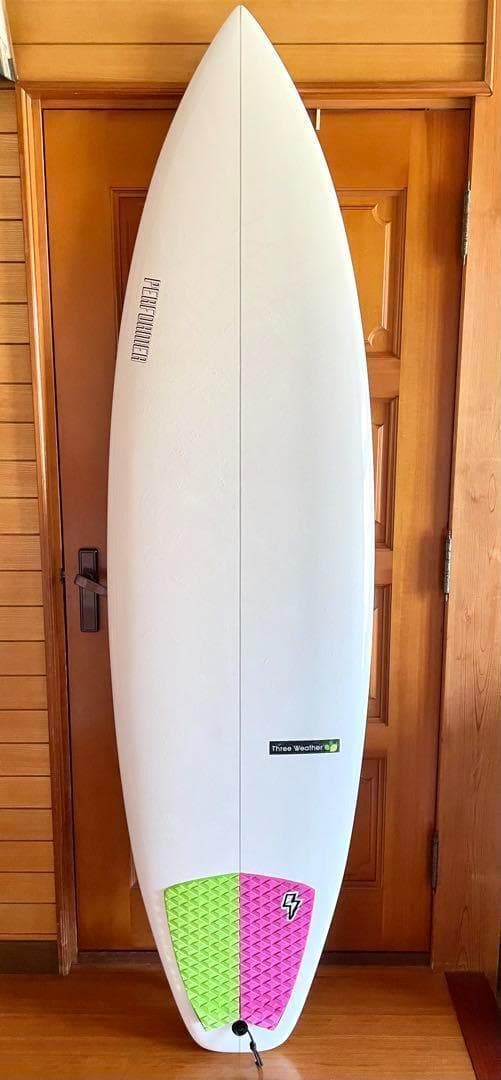 【美品】サーフボード スリーウェザー ショート フィンカバー付き 手渡し 初心者
