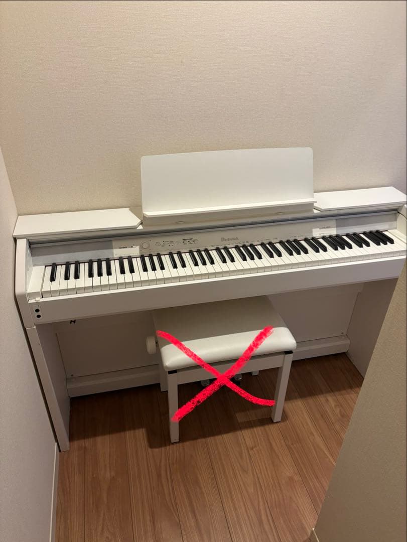 【送料込み】CASIO PX-850WE 電子ピアノ