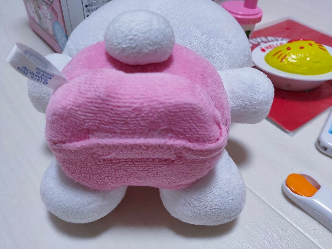 ハローキティ モグモグフレンド ピンク サンリオ40周年公式認定 レアKITTY