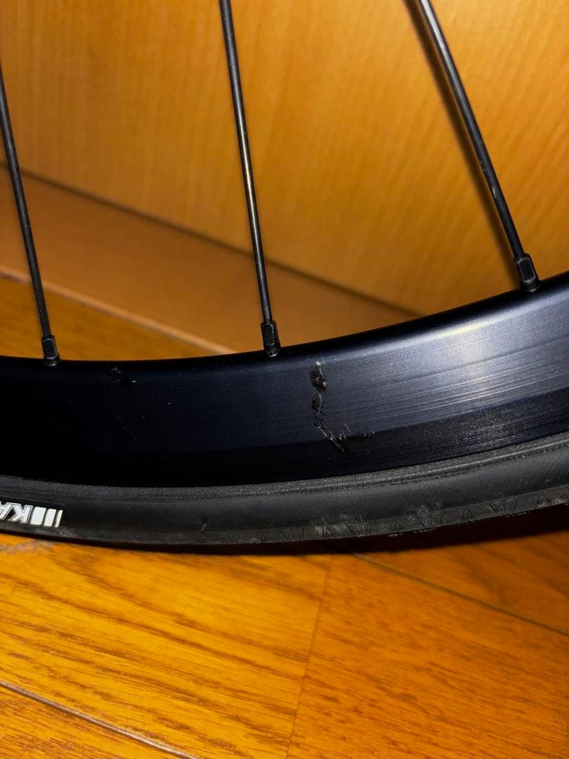 velocityリム×gran compeハブ　クリンチャー　ピストホイール