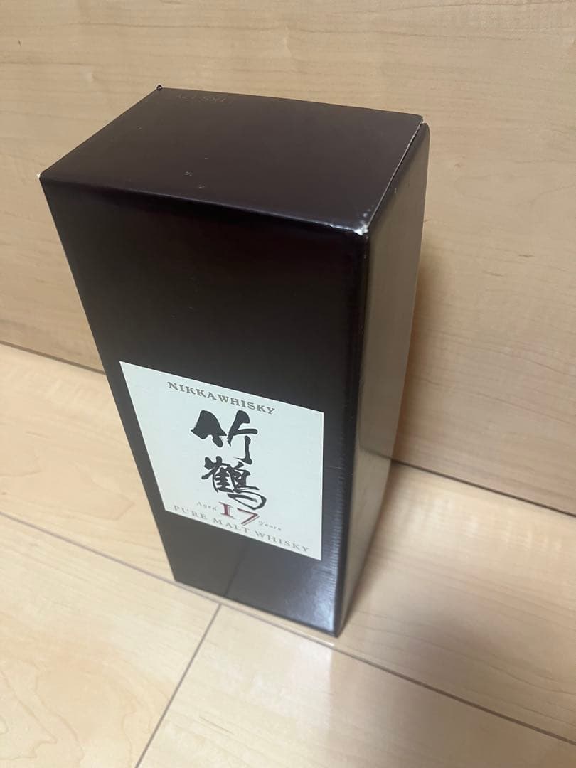 【未開栓】NIKKA 竹鶴 17年 ピュアモルト 700ml 43% ウイスキー