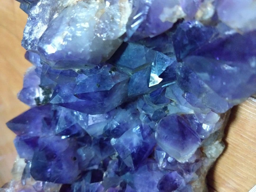 約20cm アメジスト 原石 クラスター