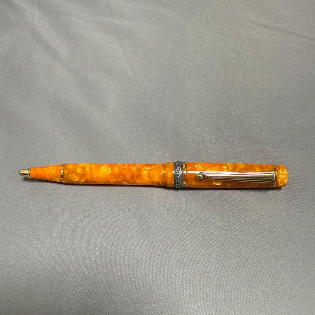 超美品　デルタ　ドルチェビータ　オーロ　スリム　バーメイル　ボールペン