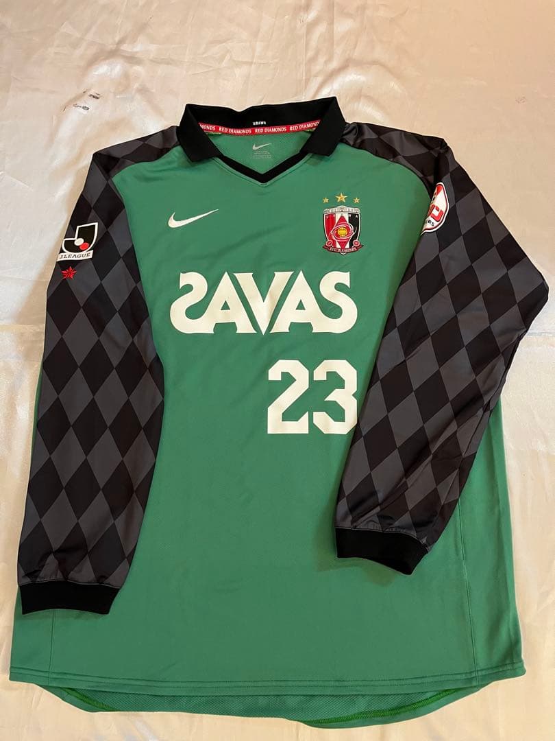 【レア】浦和レッズ 選手支給品 長袖ユニフォームGK都築龍太選手 非売品 XXL