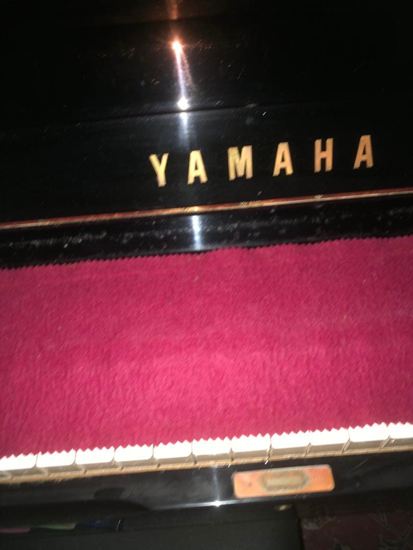 YAMAHA U1H黒　アップライトピアノ