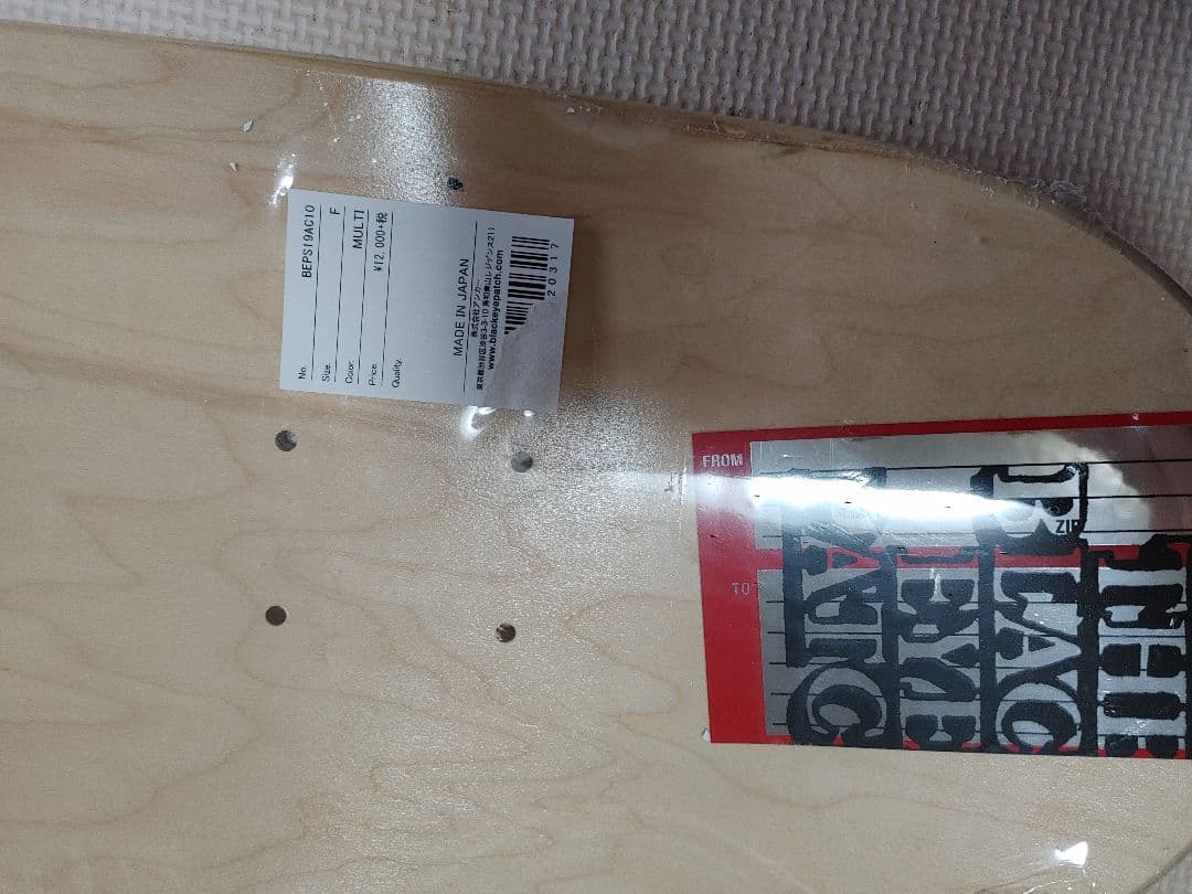 未使用THE BLACK EYE PATCHスケボーデッキ&足回りセット