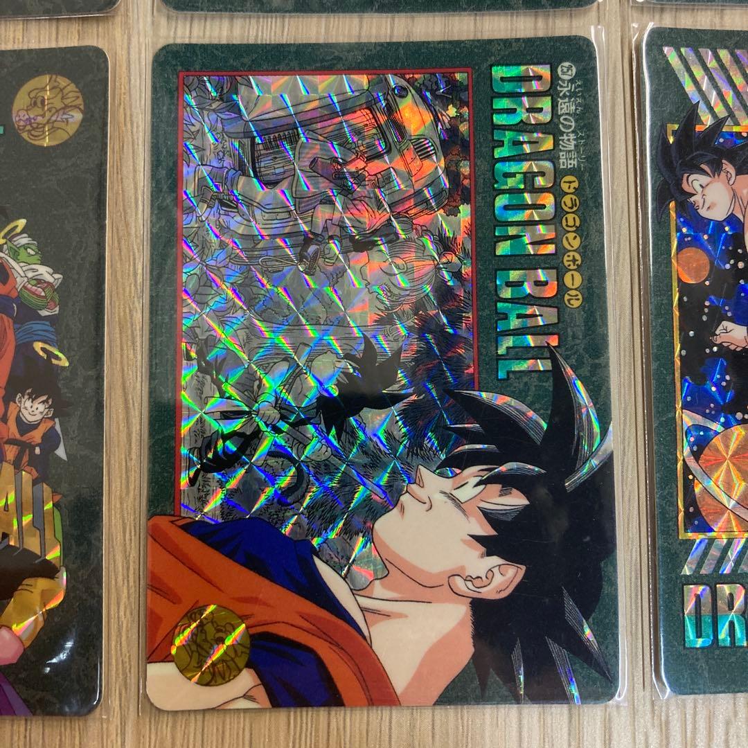 ドラゴンボール カードダス ビジュアルアドベンチャー 7集 キラコンプ 6枚