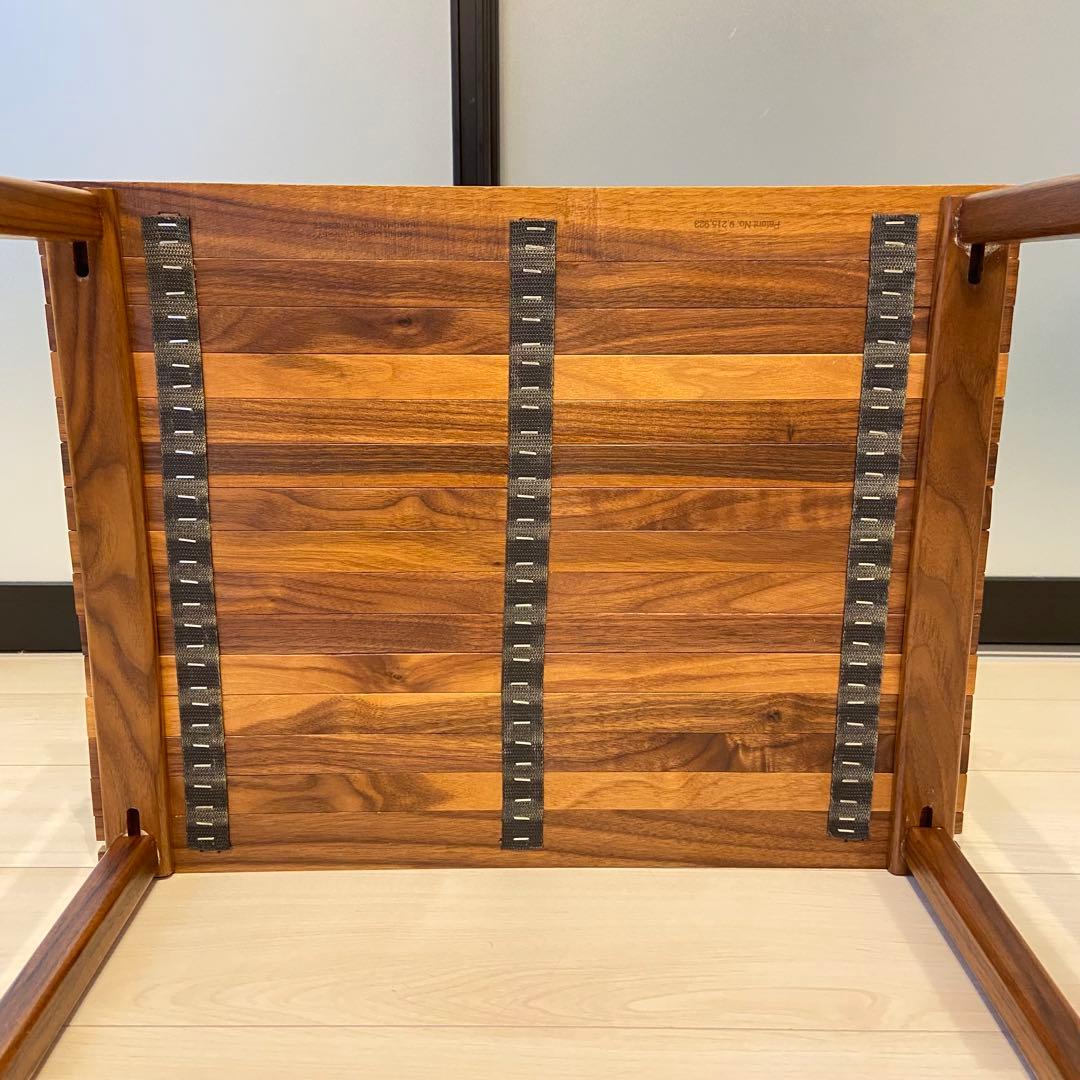 【未使用】カーミットテーブル ワイド ウォールナット ／ カーミットチェア