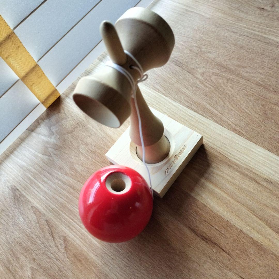 未使用品◆りんごのけん玉　鈴木康広　more trees 坂本龍一