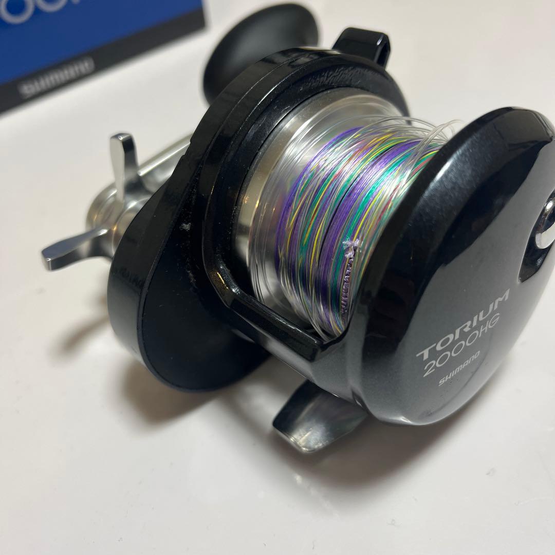 シマノ、トリウム２０００ＨＧ　 シーガーＸ8、3号、400メートル